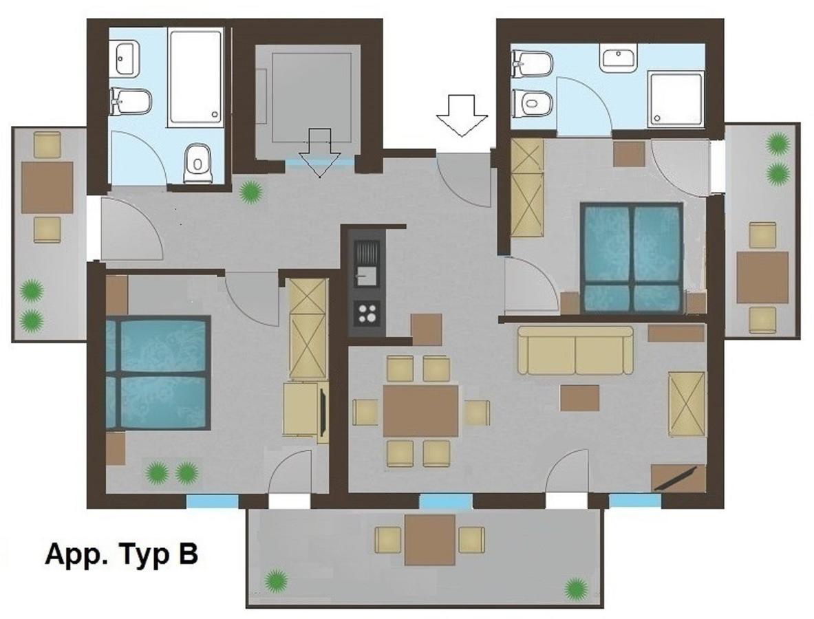 Chalet Stefan - Apartments 라 비야 외부 사진